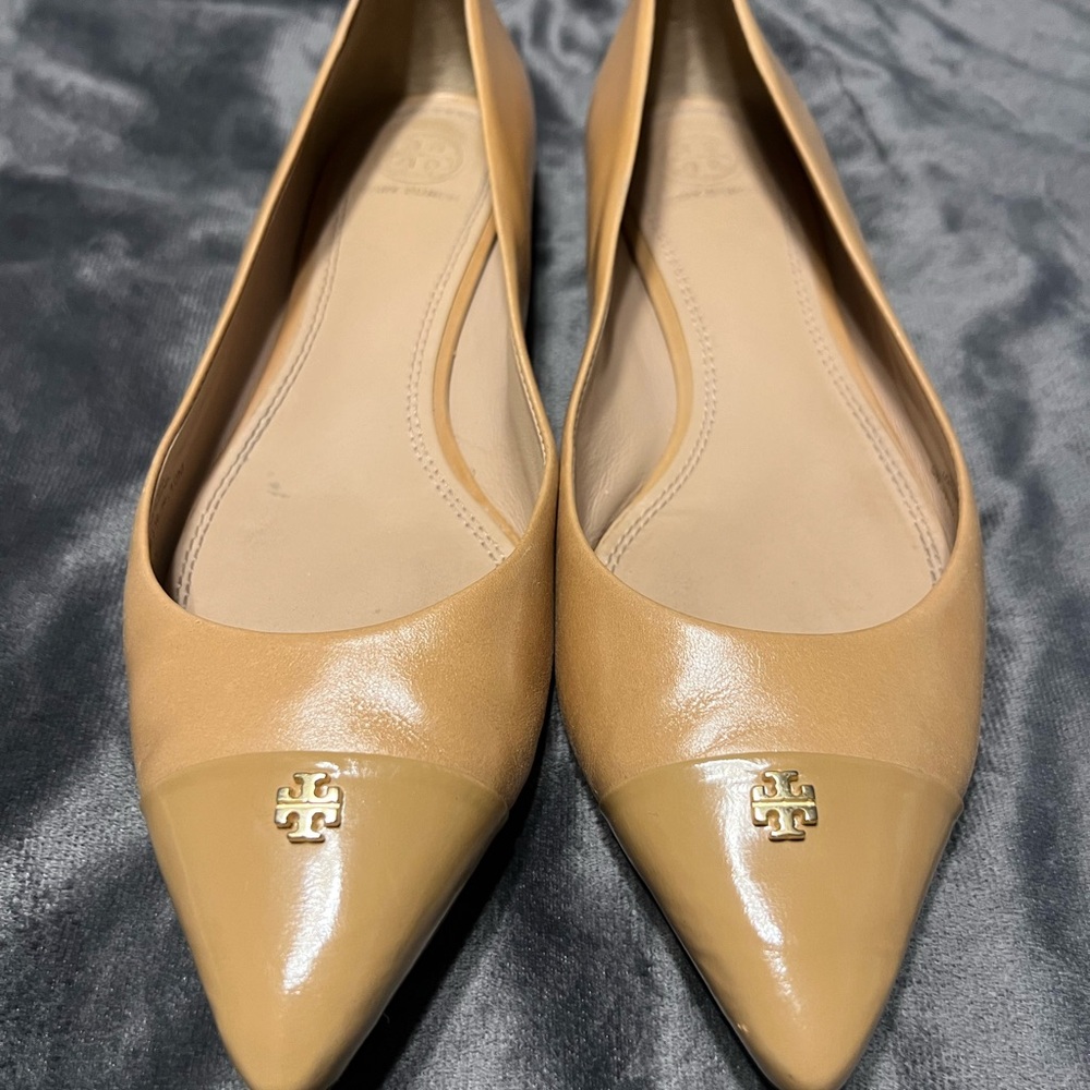 Tory Burch Flats used twice.